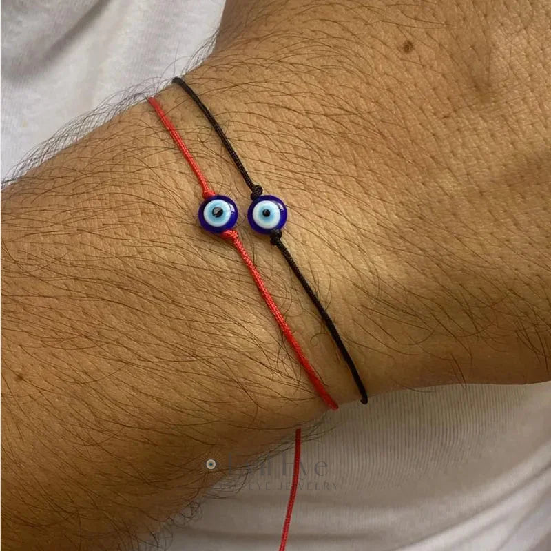String Evil Eye Bracelet