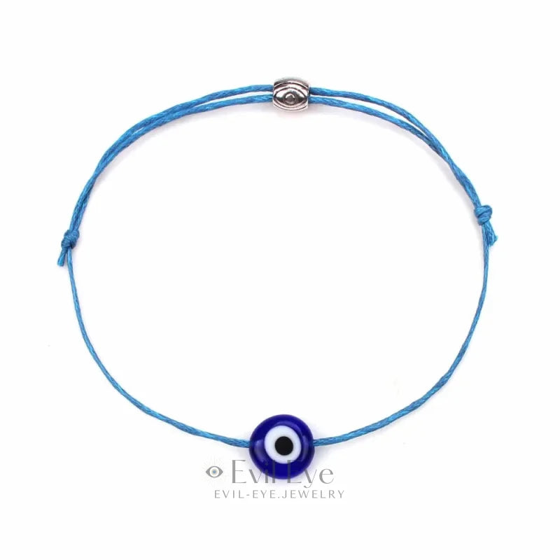 String Evil Eye Bracelet