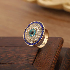Large Evil Eye Ring