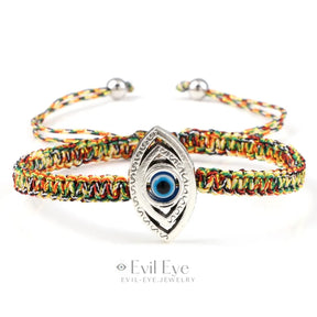 Classic Evil Eye Thread Style Bracelets Colorful