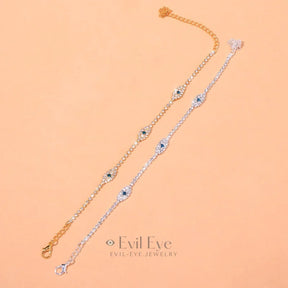 Evil Eye Anklet for Women