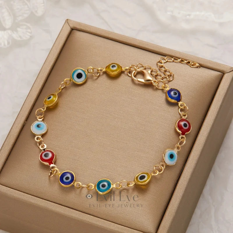 Evil Eye Bracelet Chain