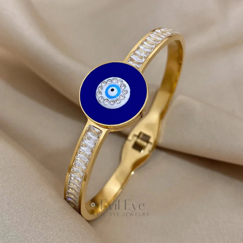 Evil Eye Cuff Bracelet