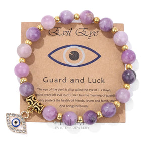 Evil Eye Stone Bracelet