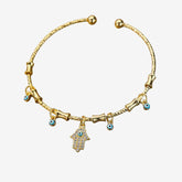 Hamsa Evil Eye Bracelet