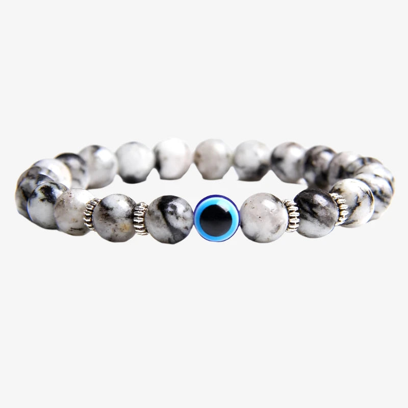 Lucky stone Evil Eye Bracelet