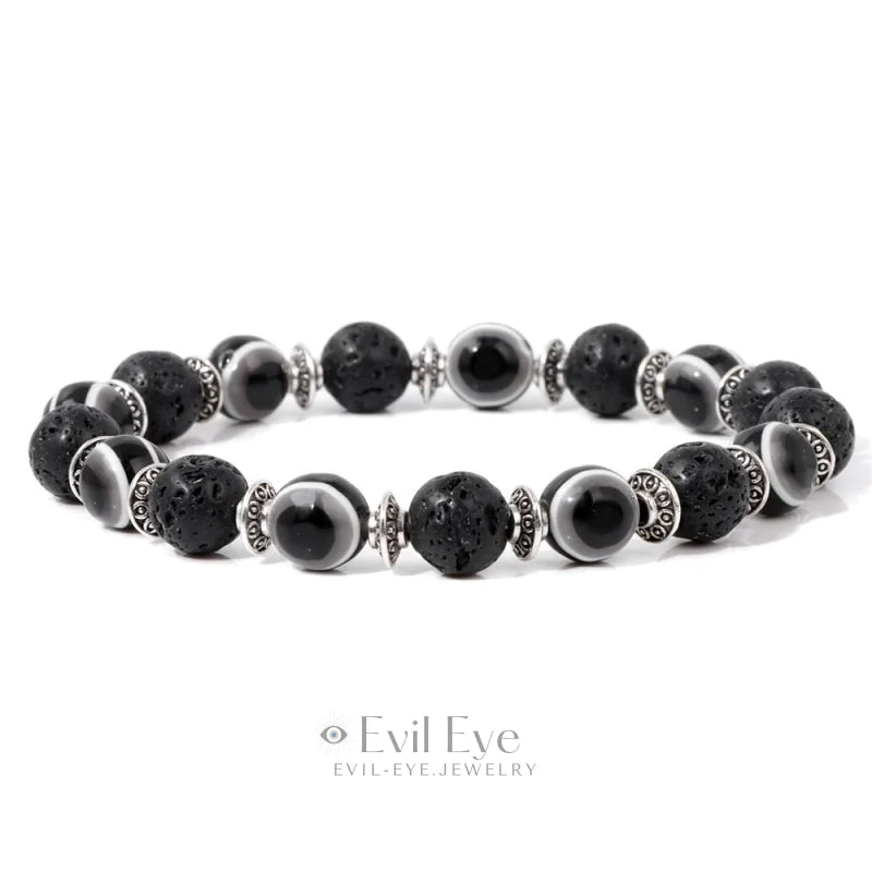 Lucky stone Evil Eye Bracelet