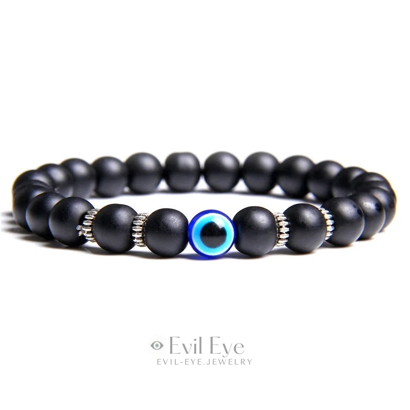 Lucky stone Evil Eye Bracelet