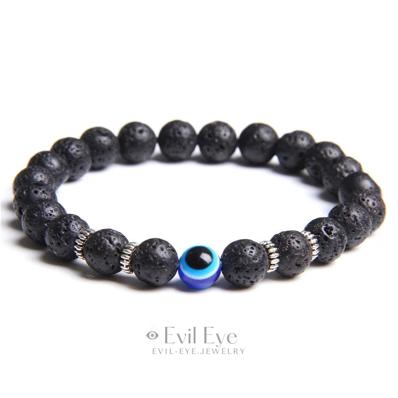 Lucky stone Evil Eye Bracelet