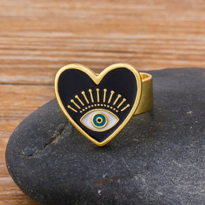 Evil Eye Talisman Ring