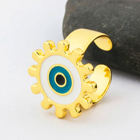 Evil Eye Talisman Ring
