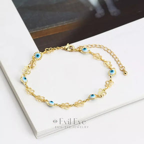 Real Evil Eye Bracelet