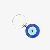 Round Evil Eye Solid Keychain