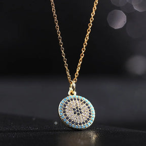 Trendy Evil Eye Pendant Necklace Best Gift